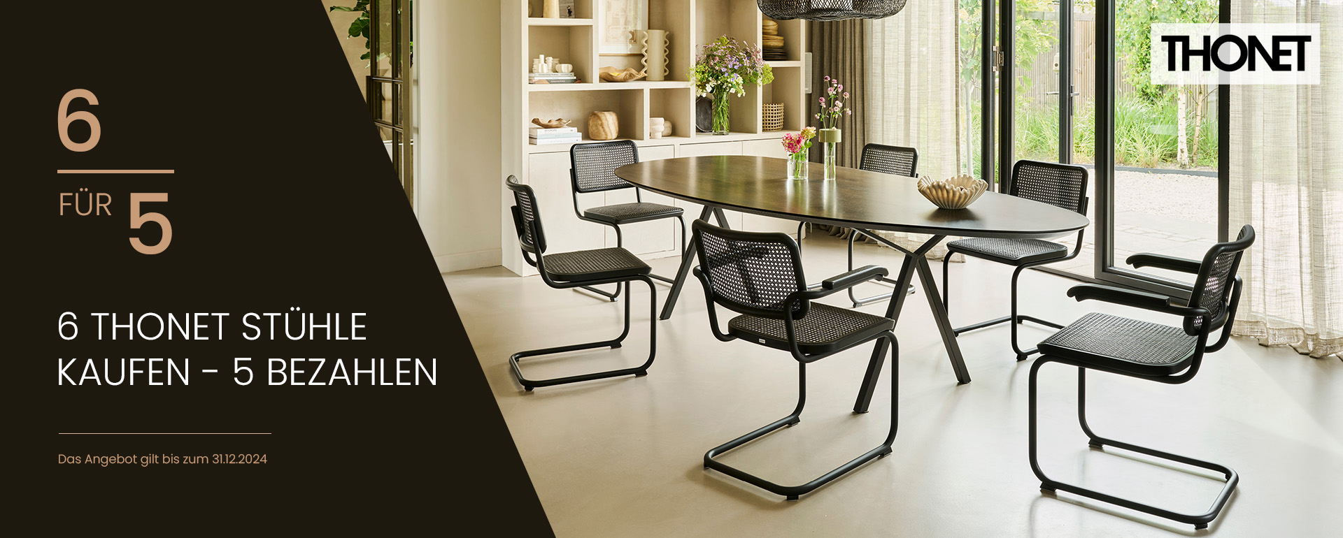 Thonet 6 Stühle zum Preis von 5